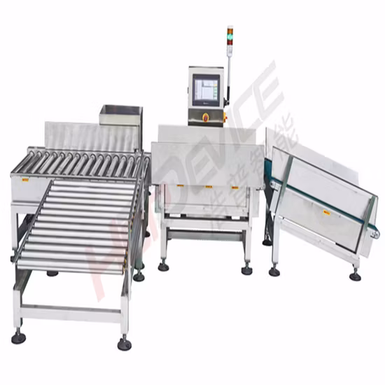 Machine de pesée et de tri automatique de colis en ligne, trieuse pondérale avec système de poids intelligent